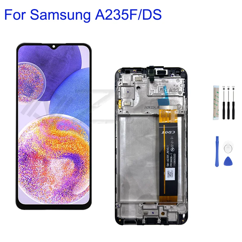 

6.6" For Samsung Galaxy A23 4G A235M A235F/DS LCD Display Touch Screen Digitizer Assembly With Frame Repair Replacement