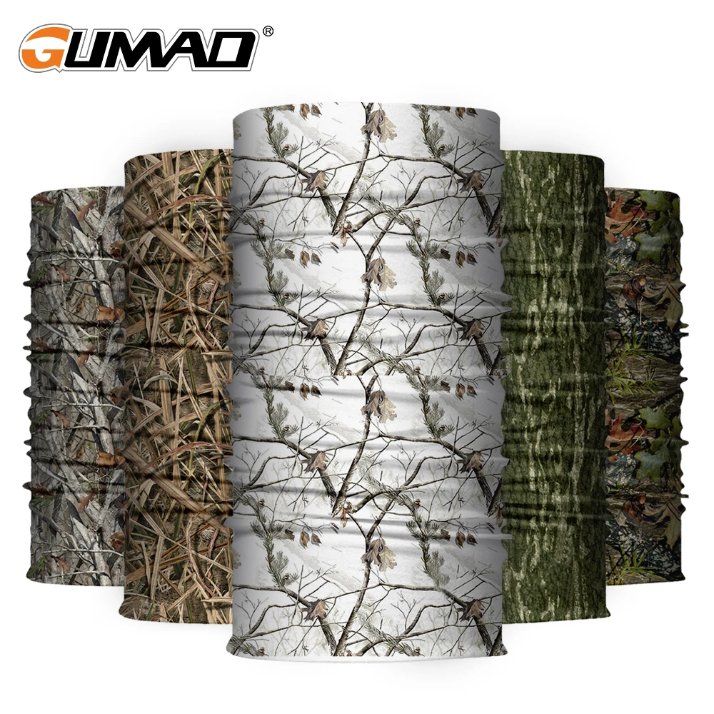 

Tactical Army Hunting Fishing Hiking Headgear Camo Bandana Neck Gaiter Cycling Half Face Mask Military Scarf Sports Headband