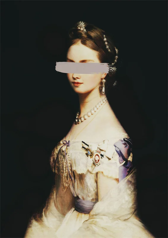 

Живопись Fashionista Современный Холст