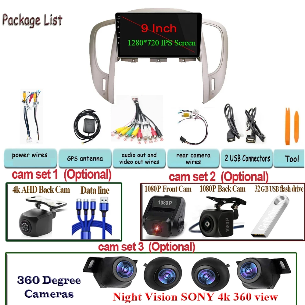 9'' CARPLAY Android 11 For Buick LaCrosse LA 2009 - 2013 Car Radio Multimedia Video Player Navigation Stereo Monitor GPS BT WIFI купить