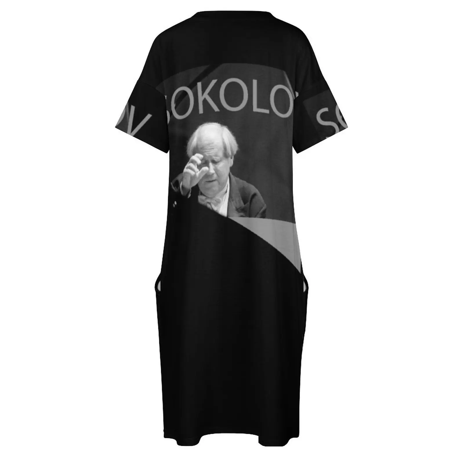 Grigory Sokolov Свободное платье с карманами Женская одежда свадебные платья для