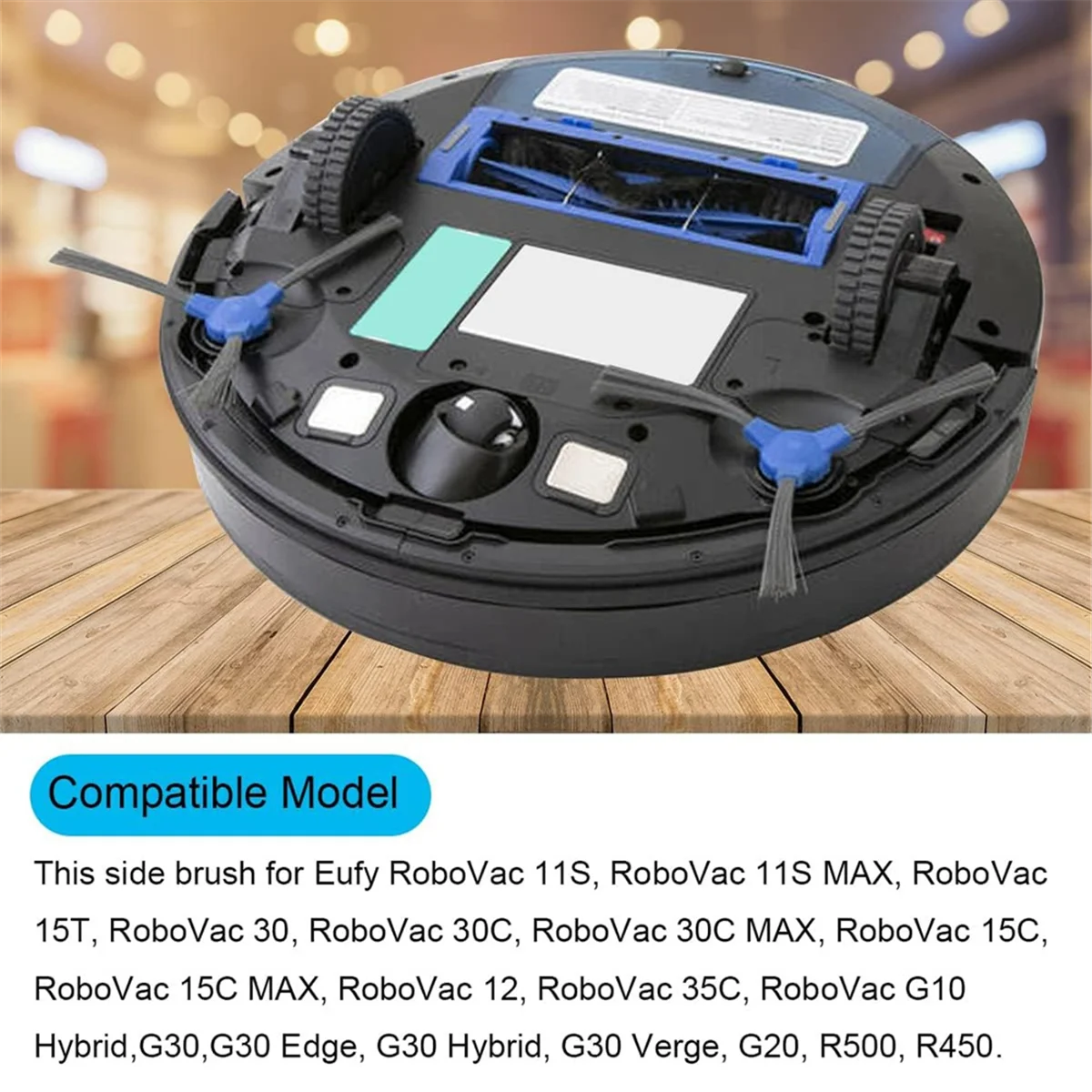 Боковая щетка для гибридного пылесоса Eufy RoboVac 11S MAX 30 30C 15C 25C 35C G10 G30 Edge Hybrid G40