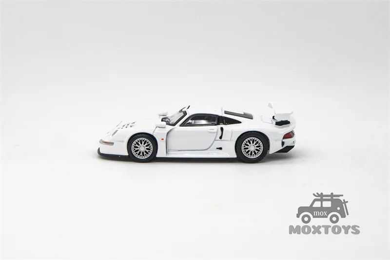 Sparky x Tiny 1:64 GT1 Белая литая под давлением модель автомобиля