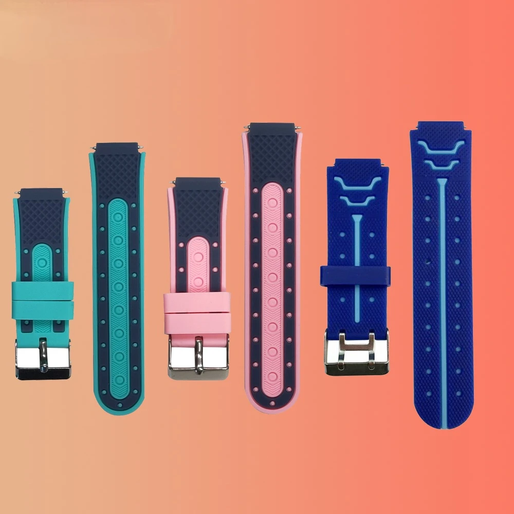 

Silica Strap for Kids Watch Q12 LT21 T16 20MM Strap for P8 P8Plus Y20 Y20pro P8Plus GT Watch 22MM for K22 L15 L16 L13 Watch