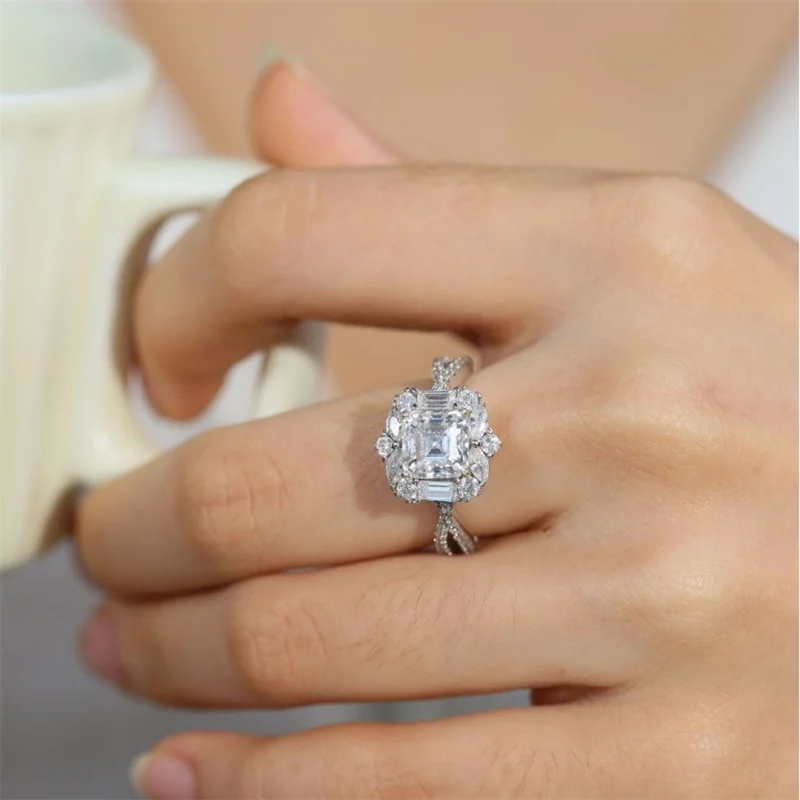 Mosangxiha Lefei модный роскошный классический набор бриллиантов ледяная башня