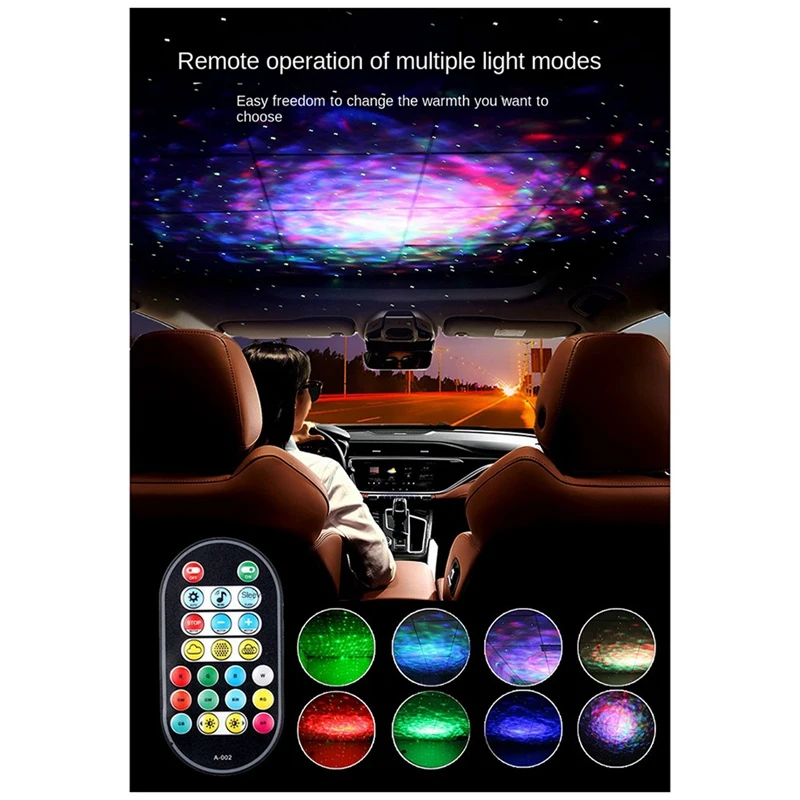 Светодиодный светильник для вечеринок звездный проектор с океанской волной