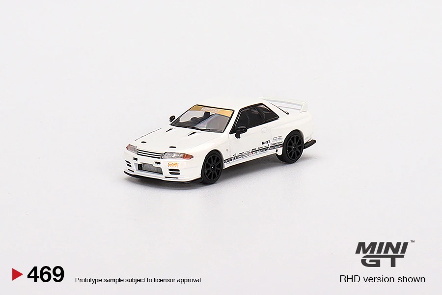 

MINI GT 1:64 Top Secret Nissan Skyline GT-R VR32 White MGT00469-CH RHD