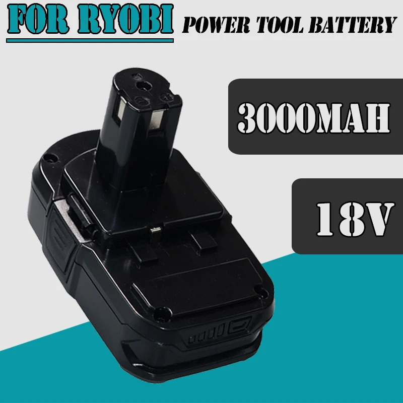 Беспроводной литий-ионный аккумулятор для Ryobi P107 18 в 3000 мАч P104 P105 P102 P103 P109 P108 P100
