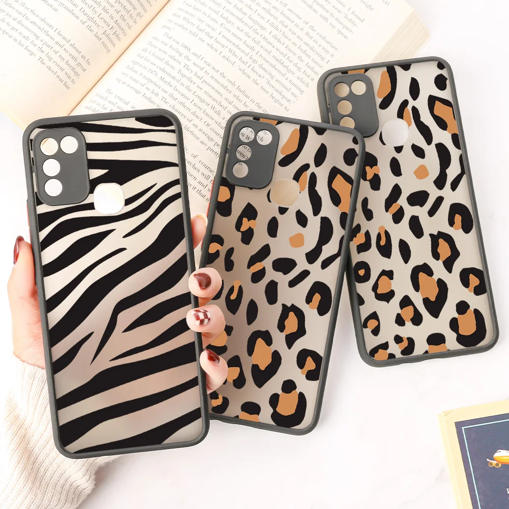 for infinix note 10 pro case leopard phone cover for infinix note10 pro hot 8 11s 9 play 10 lite smart 5 4 plus hard clear cases free global shipping