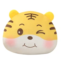 nice stuffed cute fat round tiger plush toys soft kawaii animal cartoon pillow gift for kids children gifts