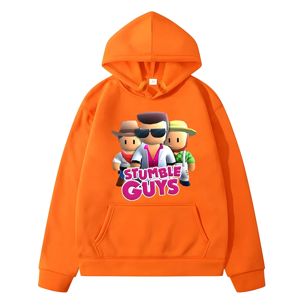 

Stumble Guys Kids Hoodies anime hoodie sweatshirts Autumn Pullover Fleecing y2k sudadera boys clothes kids clothes girls hoodies
