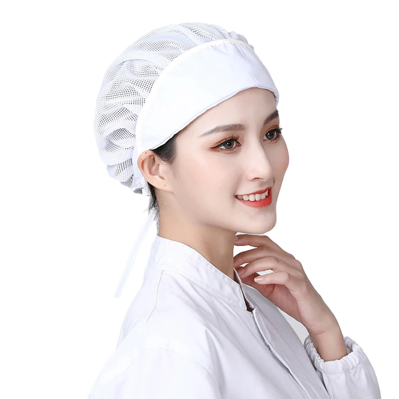 

Kitchen Chef Hat Catering Hotel Cook Cooking Hygienic Caps Restaurant Food Cap Bakery Baking Breathable Men and Women Work Hats