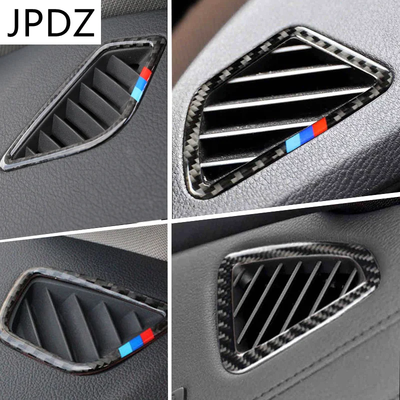 

Carbon fiber Dashboard Air Conditioning Outlet Frame Cover Trim For BMW 1 3 4 5 7 Series X1 X3 X4 X5 X6 F30 F10 F15 F16 G30 E90