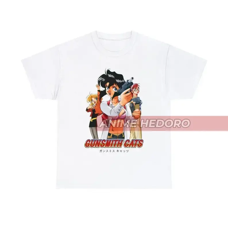 Футболка унисекс с изображением Смела кошки ралли Винсента аниме ретро манга