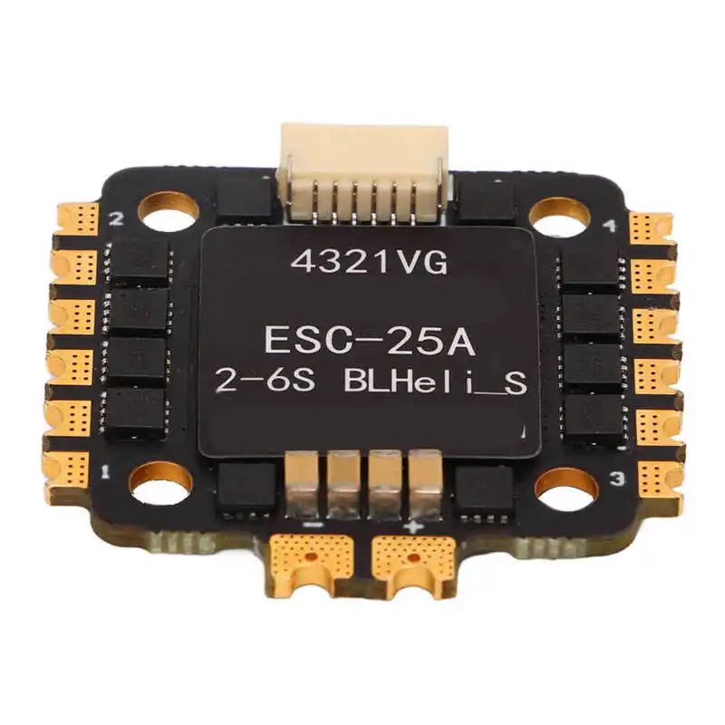 

RC части HAKRC 25A RC Квадрокоптер контроллер скорости PCB 4 в 1 Дрон ESC для FPV летающей машины