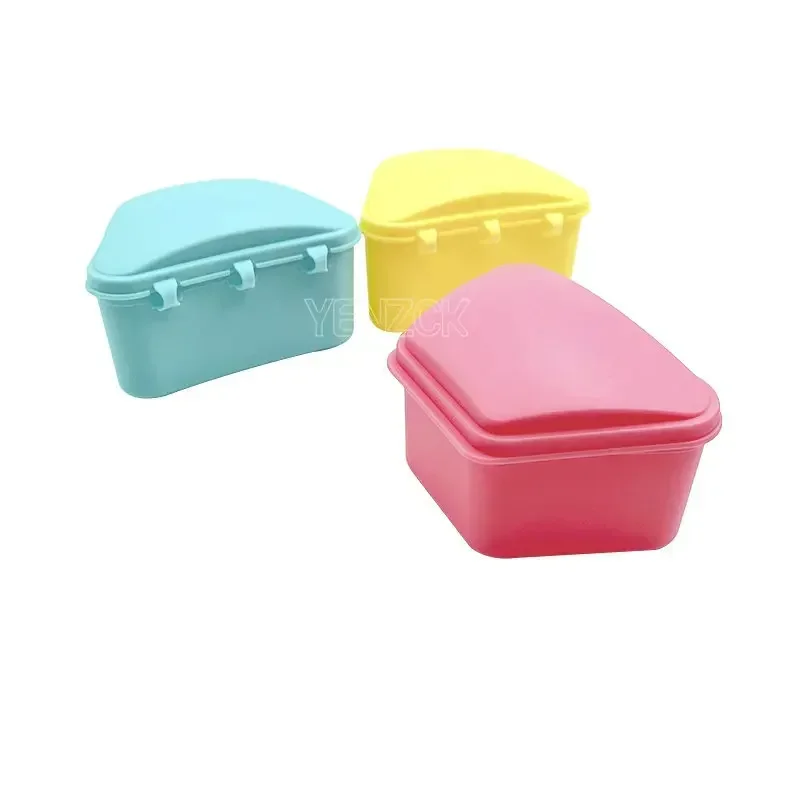 50 шт. чехол для хранения зубных протезов стоматологический фиксатор органайзер