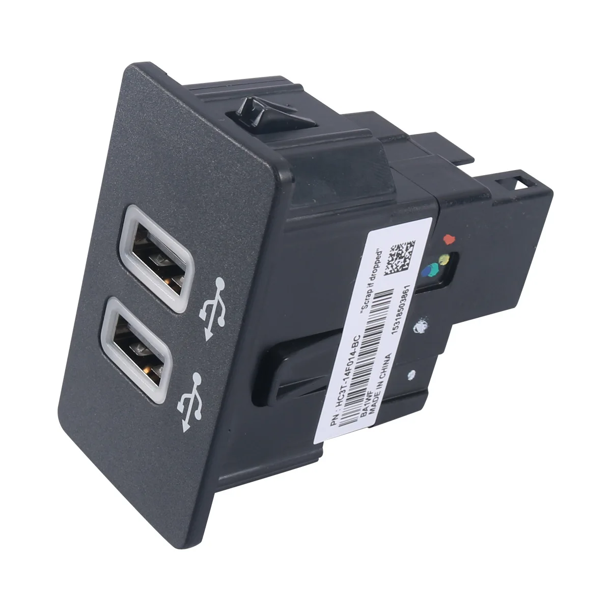 

HC3Z-19A387-B Car AUX Audio Interface for Ford Escape Taurus Expedition Focus Lincoln MKX MKT MKS 2012-2019 USB Module