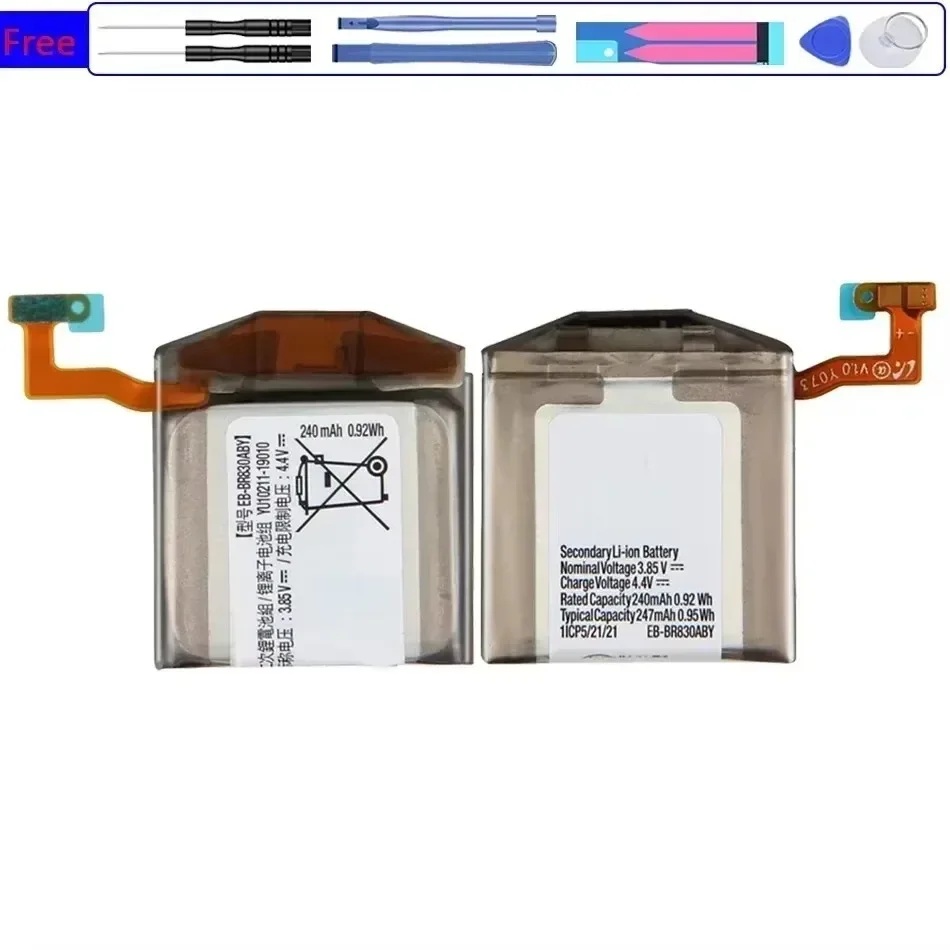 Сменная батарея EB-BR830ABY для Samsung Galaxy Watch Active2 40 мм SM-R835 SM-R830 Watch3 41 SM-R850 R855 247 мАч