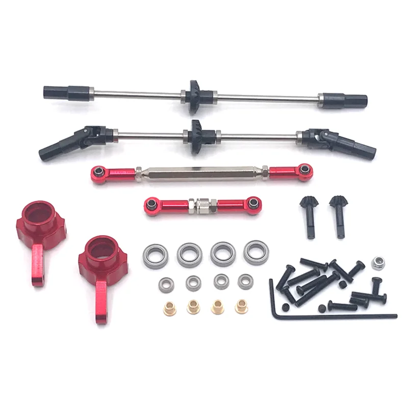 

Metal Upgrade Front and Rear Axle Steel Gear Axle Gear For WPL C14 C24 B14 B16 B36 B24 HengLong JJRC FeiYu RC Car Parts