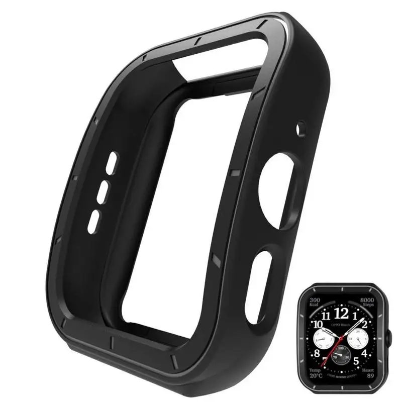 

Watch Case Protective Cover For Watch 3 Watch 3 Pro Full Coverage Frame Shell Protective Case Cover Tempered ForWatch Accessorie