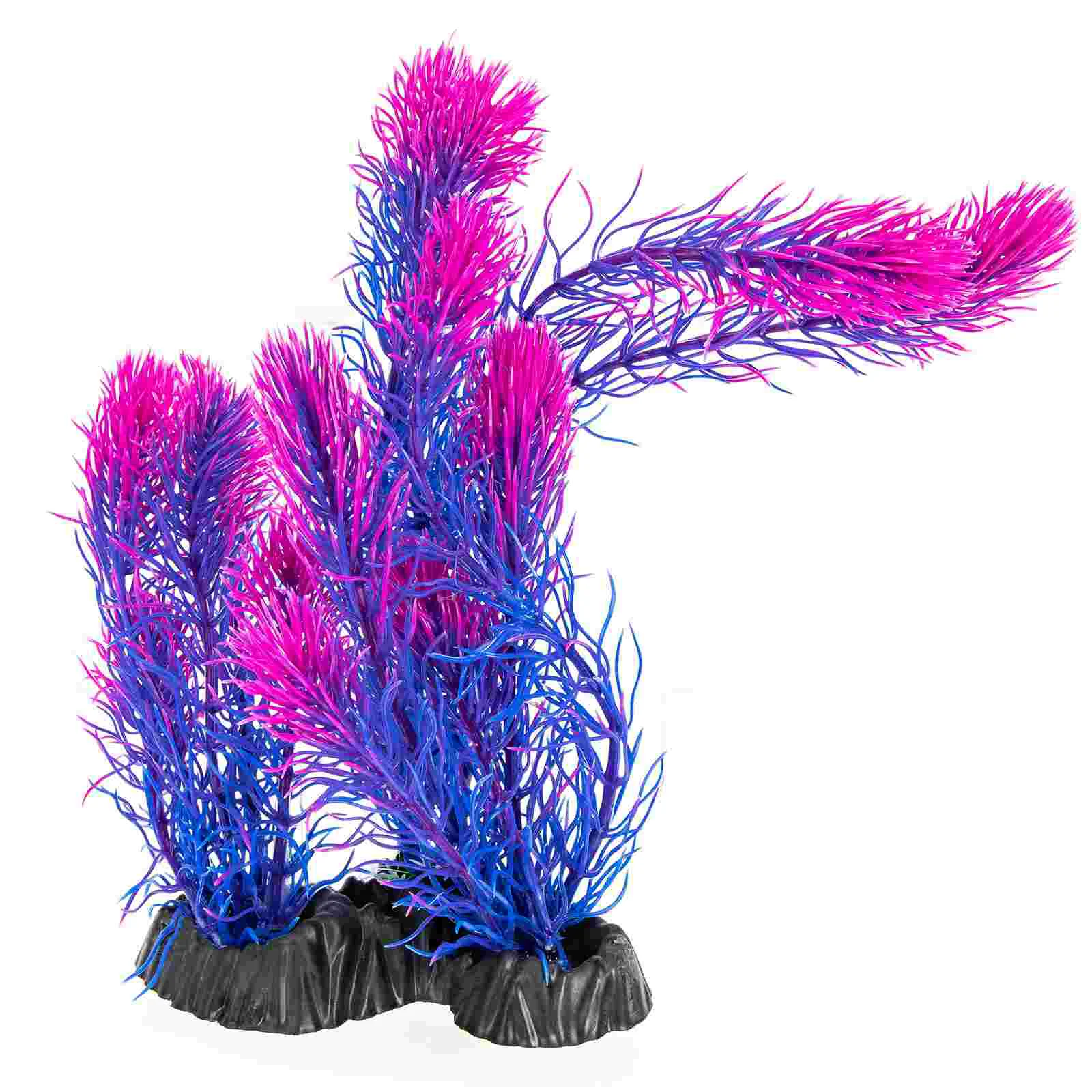 Искусственные аквариумные растения имитация рогона принадлежности для