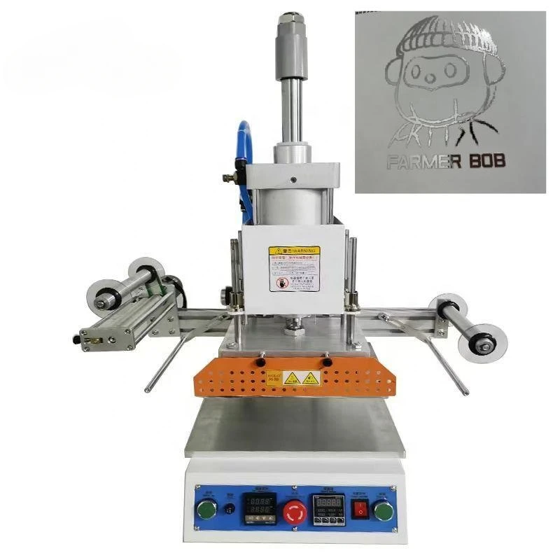 Автоматический Пневматический термопресс для тиснения фольгой 20*30 см