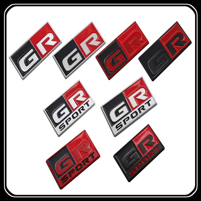 Для Toyota 86 Corolla Rav4 Auris Yaris Prius Supra Vitz Camry GR гоночный Спорт модифицированный значок