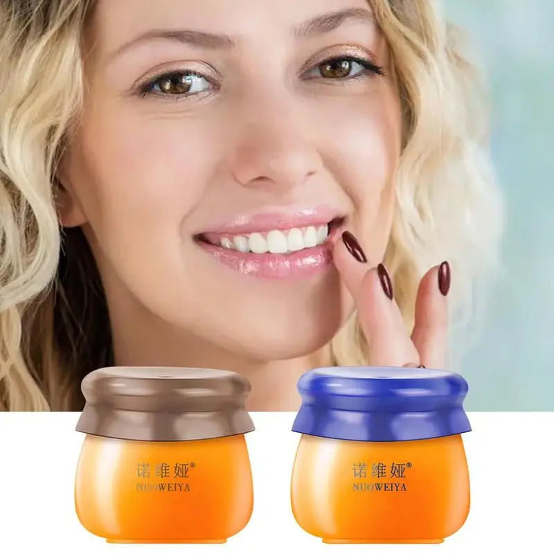 

Lip Sleeping Mask Nourishing & Hydrating Dark Lip TreatmentHoney Lip Mask With Brush Long-Lasting Moisturization Lip Lightening