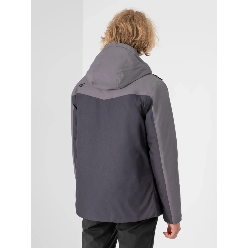 Горнолыжная куртка мужская 4F Men'S Ski Jackets H4Z21-KUMN002-27M полиэстер серый |