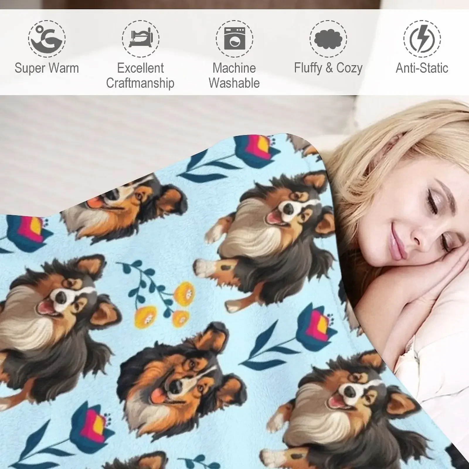 Одеяло SHELTIE рождественское украшение свободные одеяла