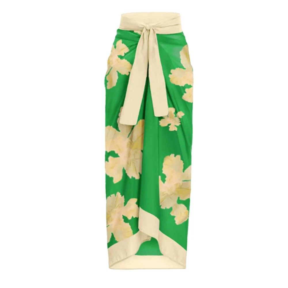 Green Color One-pieces Swimsuit the Shoulder Swimwear Dress Swimming Biquini Summer Beachwear Backless Surf Wear Tankini Luxury