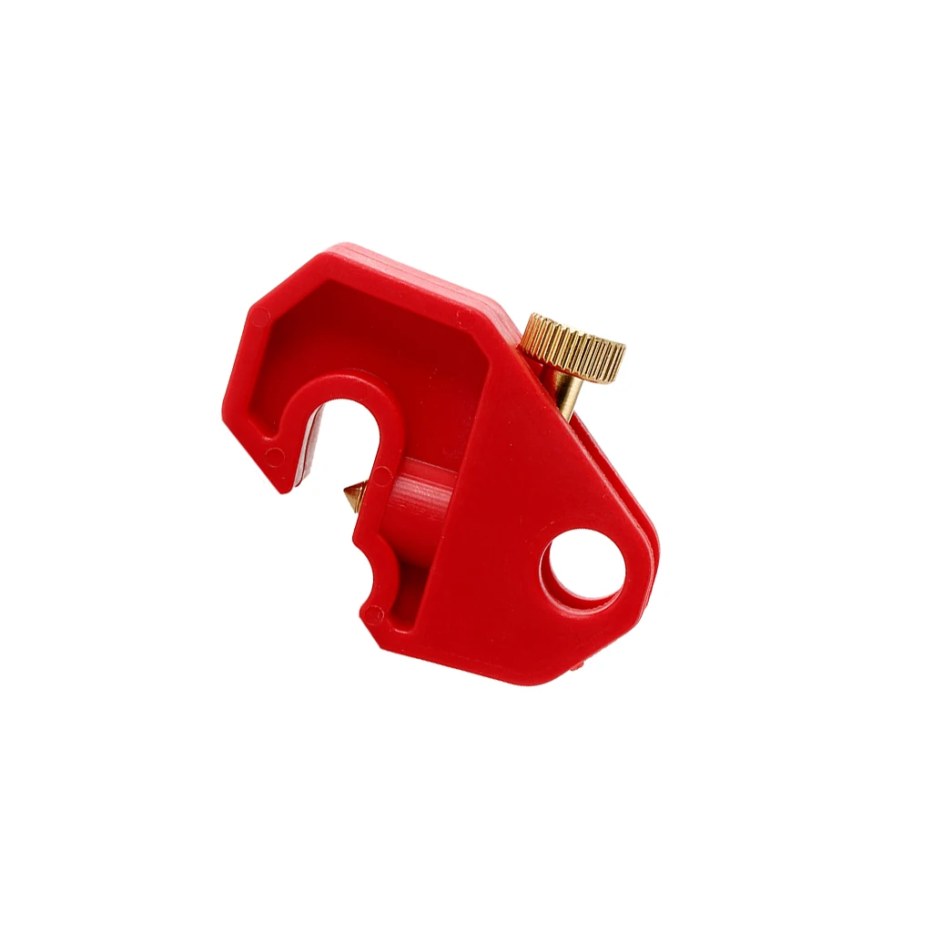 

Universal Security Circuit Breaker Lockout Device W/ Screw, eliminates the need and hassle for extra tools