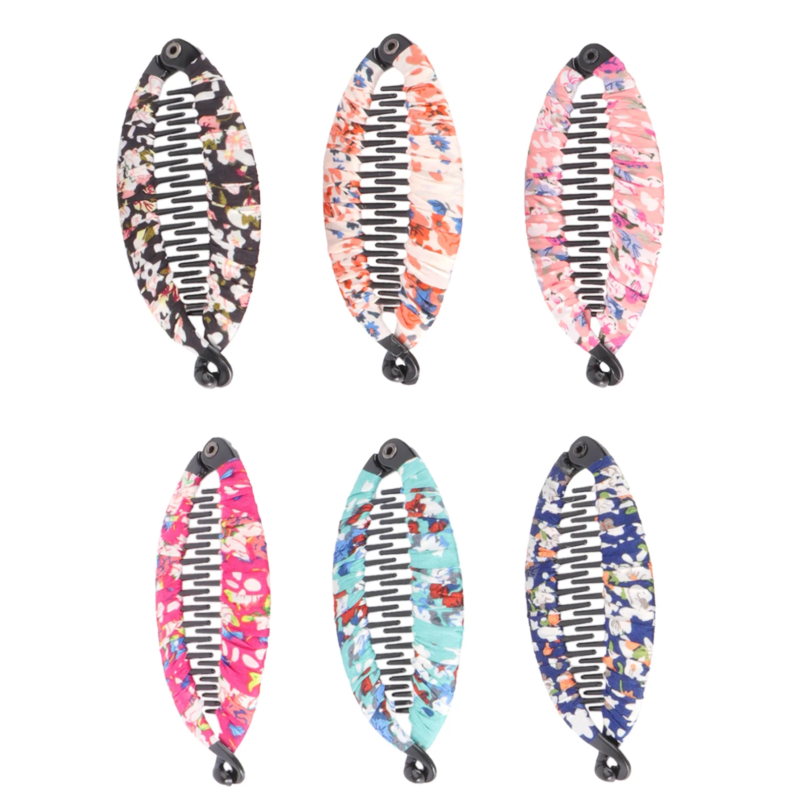 

6 шт., Модный цветочный держатель для хвоста