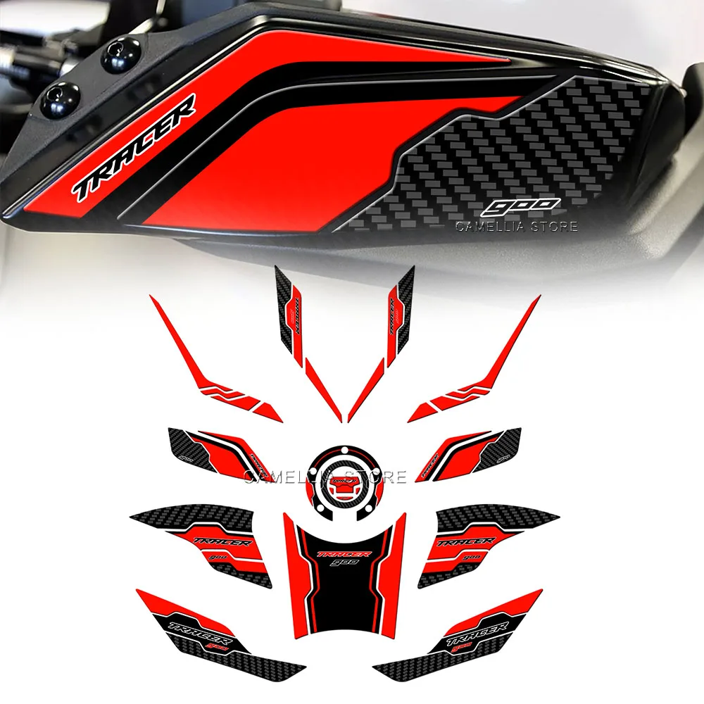 Набор наклеек для мотоцикла-новая 3D эпоксидная смола водонепроницаемая защитная