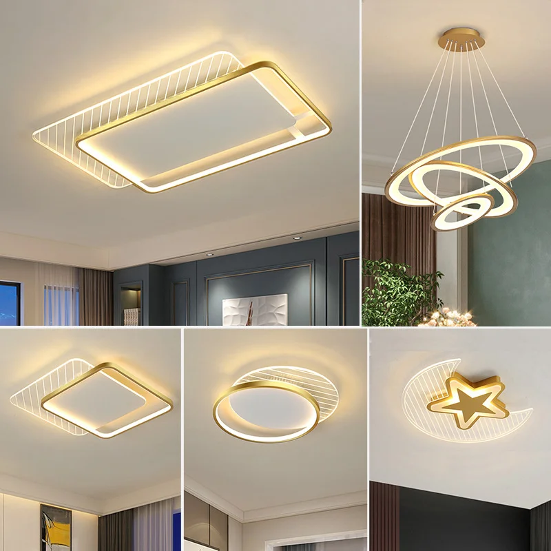 

Потолочный светильник для спальни, дизайнерская лампа, стеклянная потолочная лампа для столовой, домашнее освещение