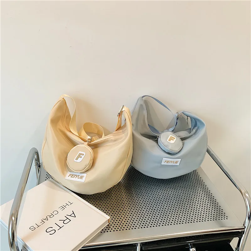 

Foufurieux Fashion Waterproof Large Capacity Canvas Girl Shoulder Hand Bag Female Crossbody Messenger Bags Women Casual Bag