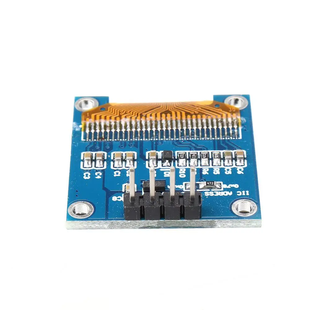 

2pcs 0.96 Inch OLED I2C IIC Communication Display Module, 128*64 51 series MSP430 series STM32/2 LCD Screen Board for Arduino