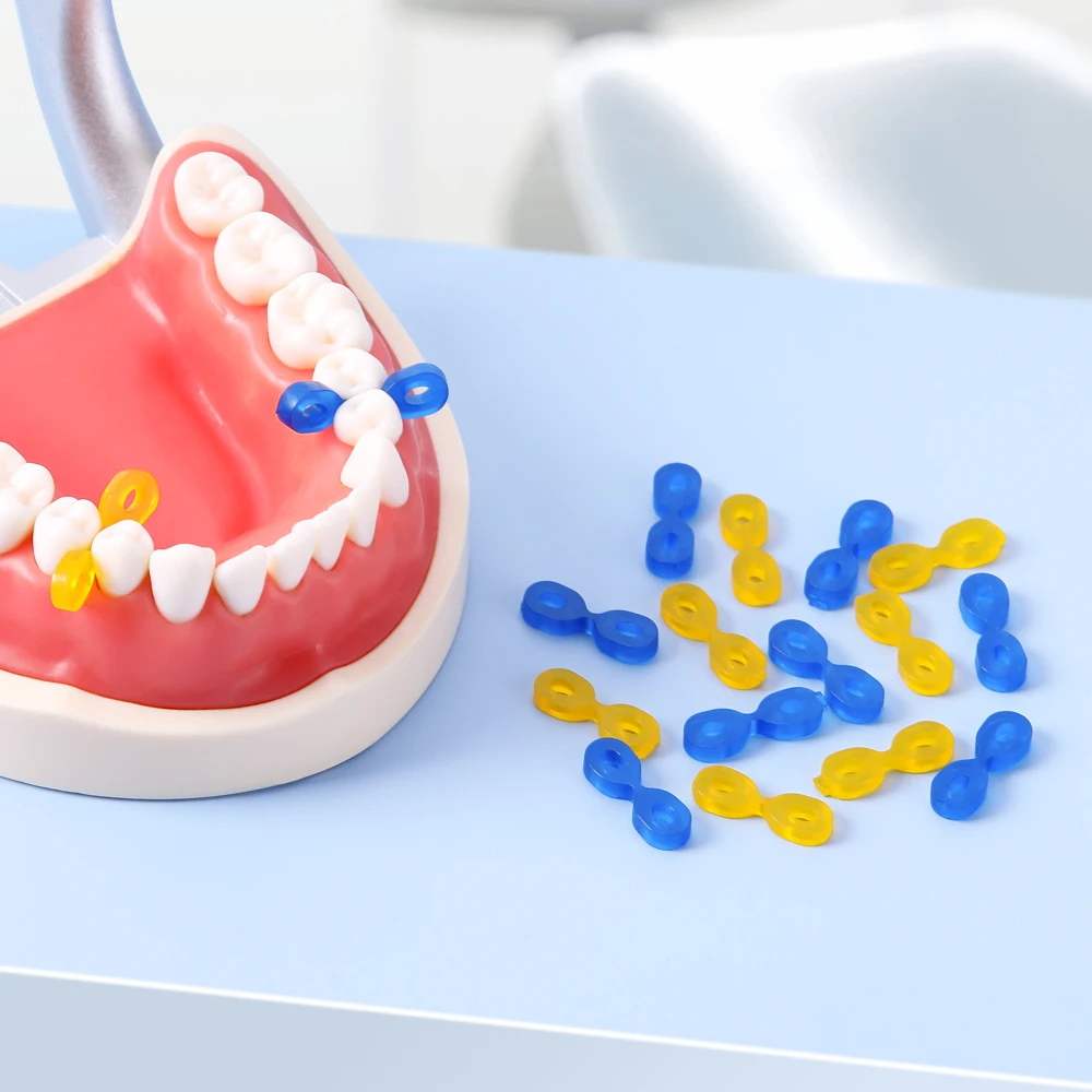 Стоматологические эластичные резиновые фиксирующие клиновидные Матричные