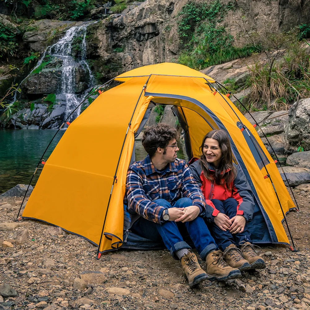 Наружная Шестигранная 150D ткань Оксфорд Четырехместный легкий походный тент B3