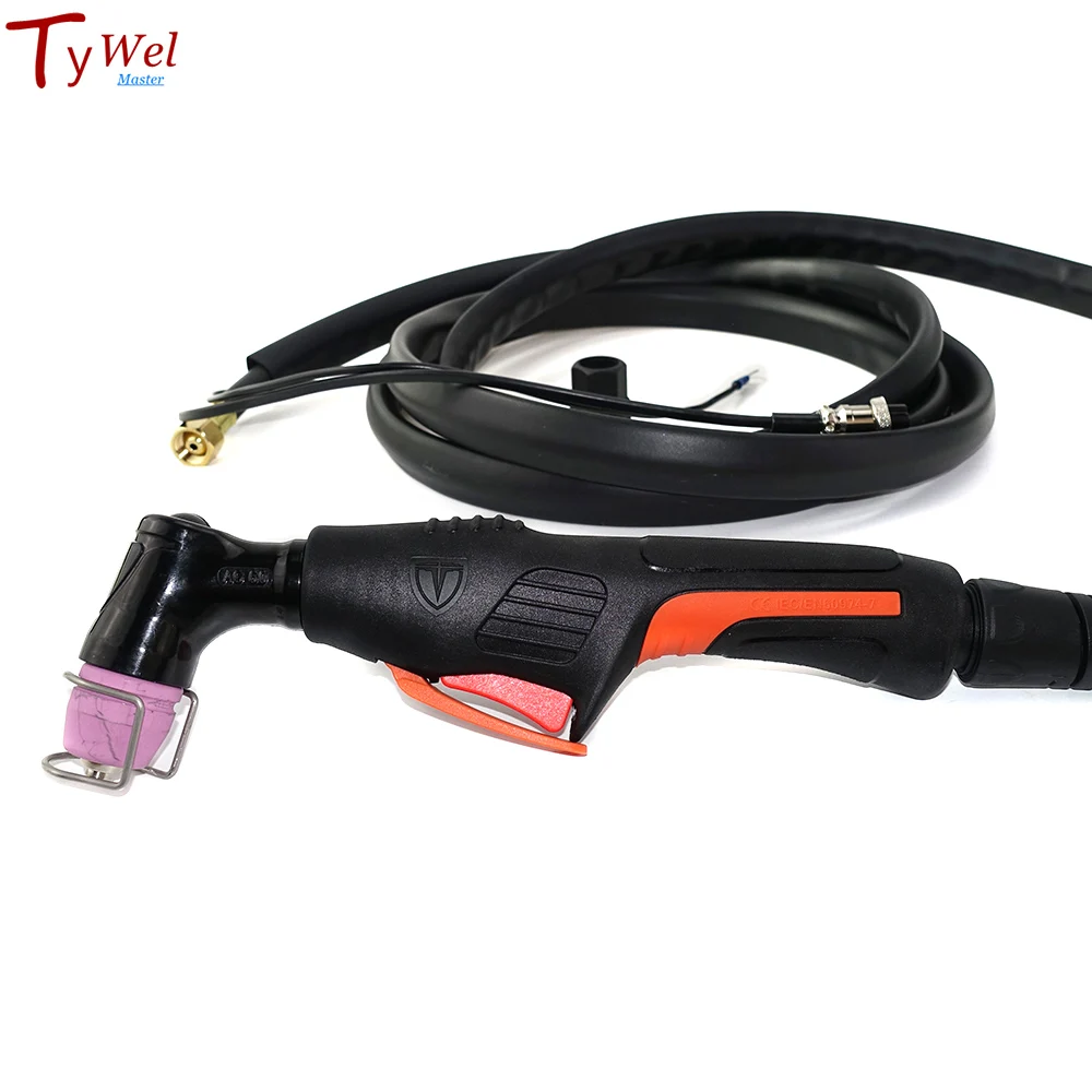 Professional 60A Plasma Cutting Torch HF with Pilot Arc 4m 13ft Cutter Gun AG60 | Welding Nozzles
