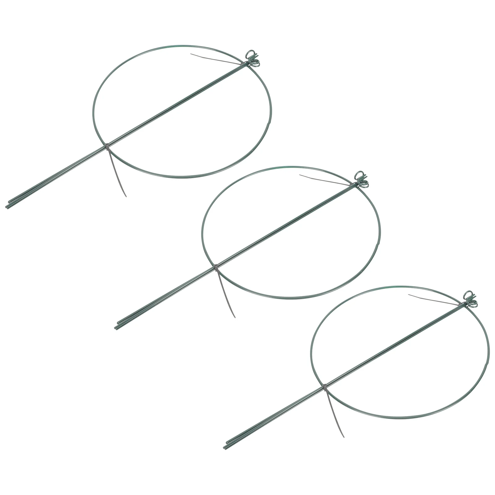 

3pcs Garden Iron Trellis Decorative Potted Plants Climbing Holder Plant Trellis