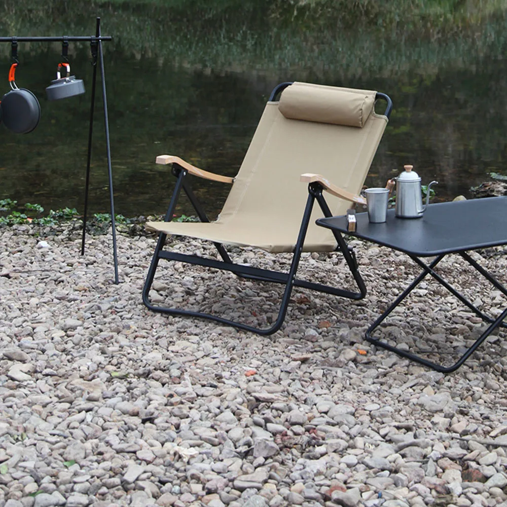 

Outdoor Folding Chairs Ultra Light Portable Beach High Strength Bearing Ergonomic Design Of Selected Pipes Sit Comfortably