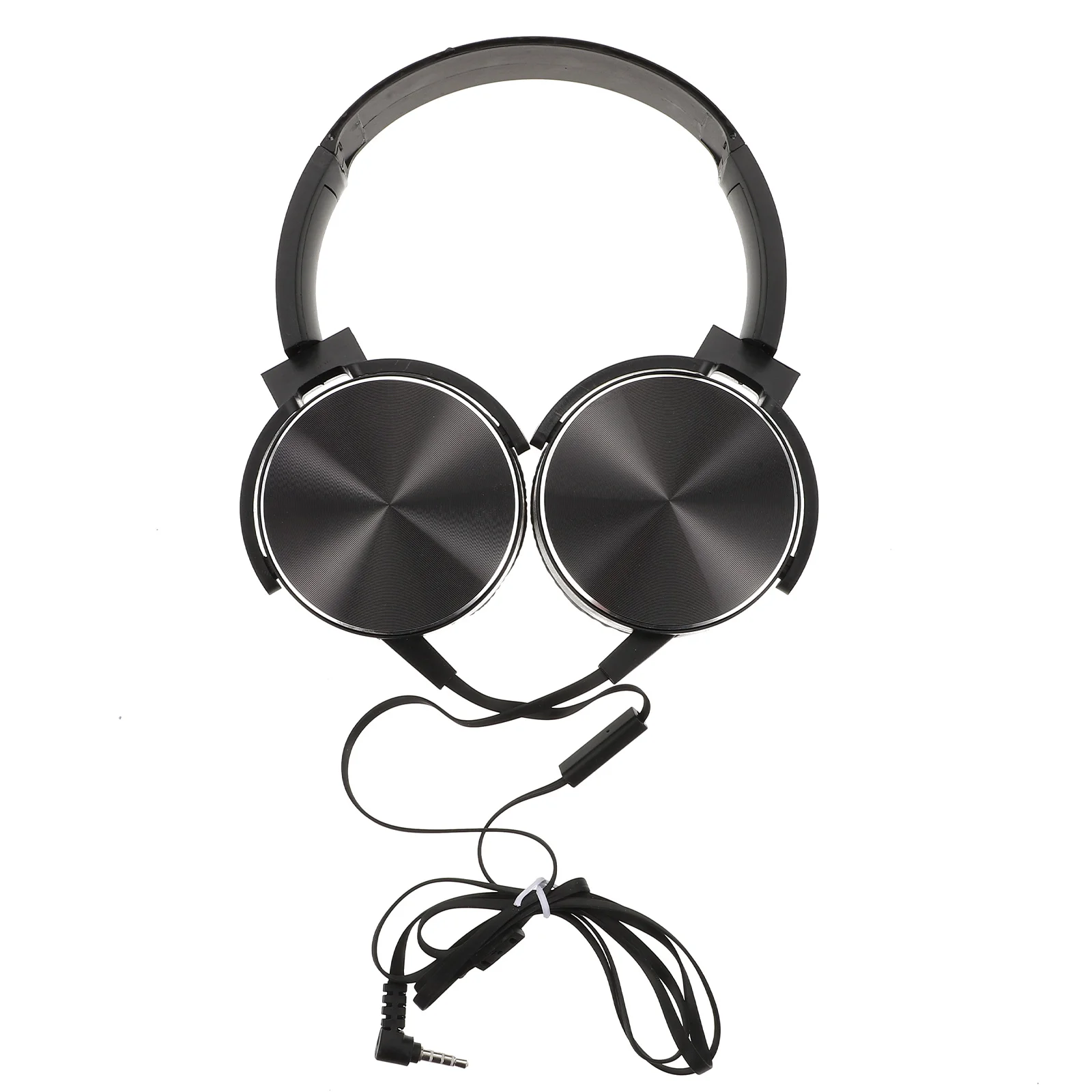 

1pc Portable Stereo Wired Headphone Noise Reduction Headset Computer Headset