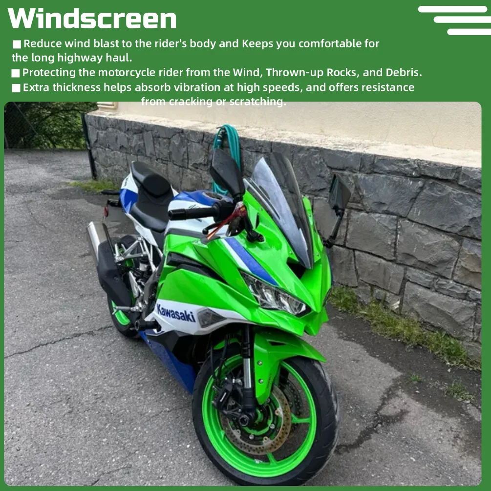 Для Ninja ZX-4RR ZX-4R передний ветрозащитный экран воздушные дефлекторы для Kawasaki ZX 4R 4RR