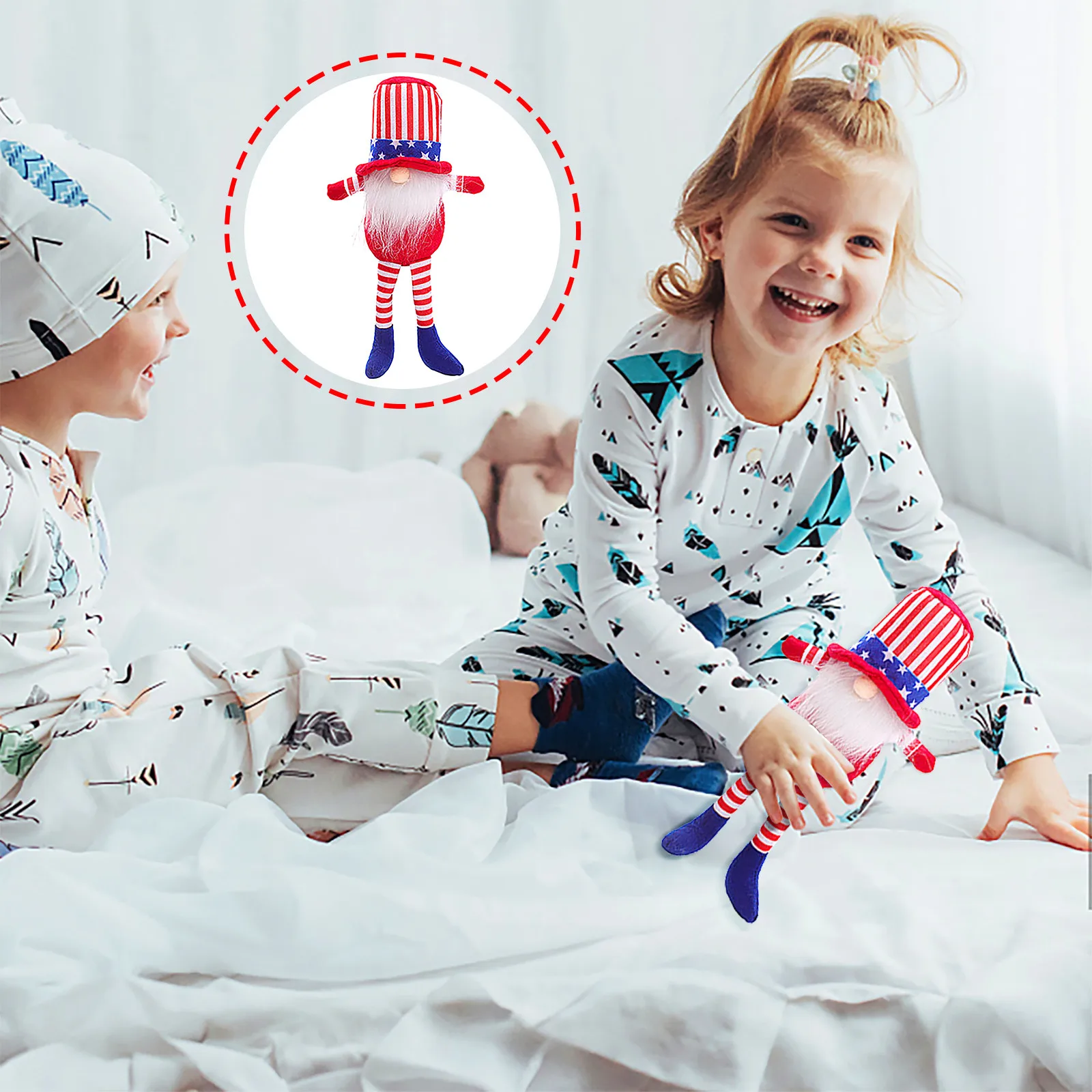 

Большой сад гномы 24 дюйма патриотический гном н украшение на окна гостиной настольное украшение Q Рождественское украшение