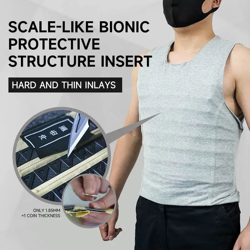 Противоударная одежда защитный жилет скрытый для мужчин тактический