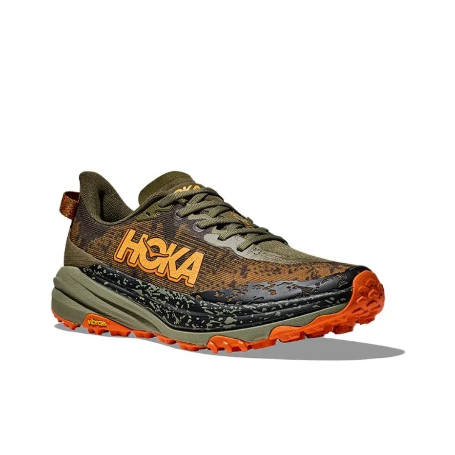 Кроссовки Hoka Speedgoat 6 для мужчин, для бега по шоссе и пересеченной местности, с защитой от истирания, амортизацией, для активного отдыха и пробежек на улице (art.: 3920dcc17b0c5) - 3920dcc17b0c5