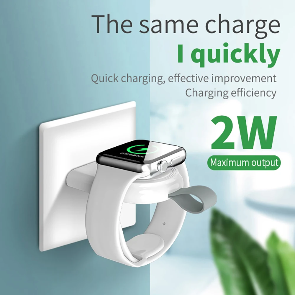 type c portable magnetic wireless charger for apple watch series 7 6 5 4 3 2 se usb c charging no cable dock station for iwatch free global shipping