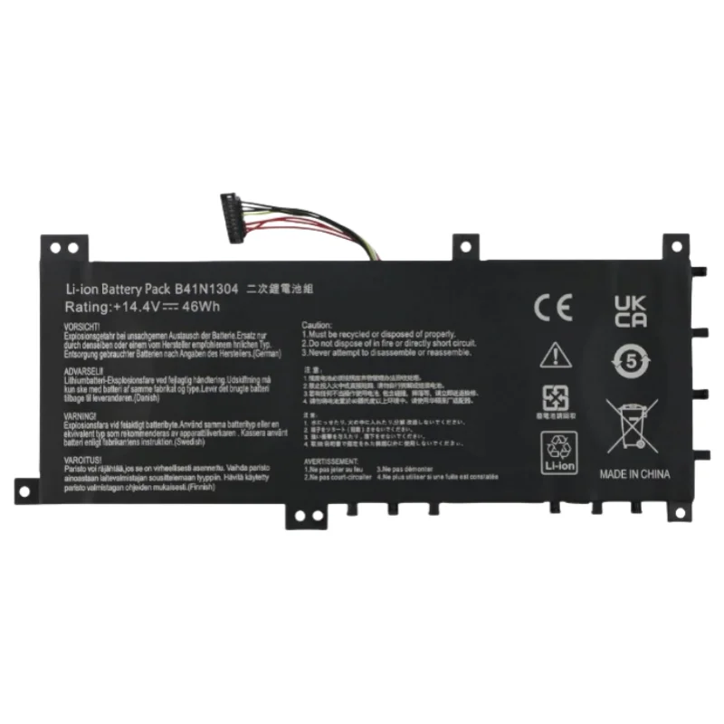 4-элементный новый аккумулятор для ноутбука B41N1304 Asus VivoBook A451LN K451LA S451LA S451LB V451LA 0B200-