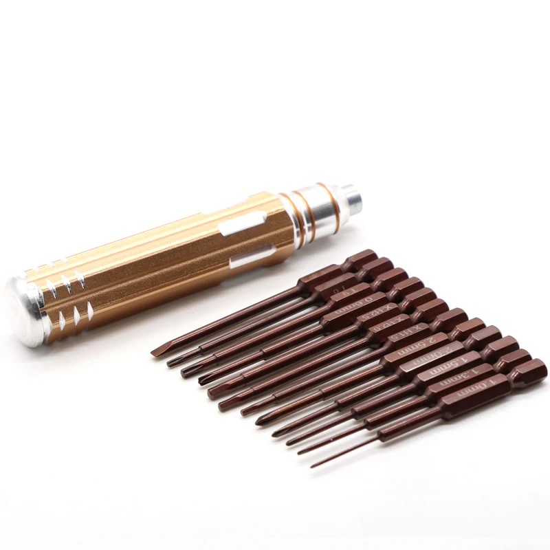 

Набор отверток HSS 12 в 1, для ремонта автомобилей и дронов, самолетов, вертолетов, FPV